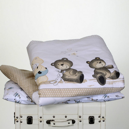 2 dalių patalynės komplektas lopšiui Vilaurita 599