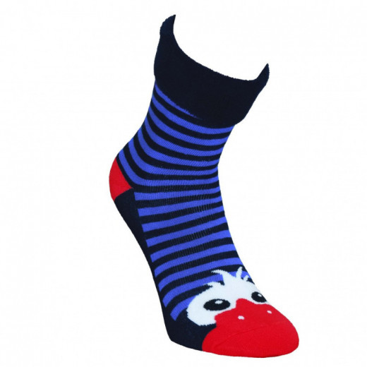 Šiltos pliušinės kojinės mėlynos Akutės 34500