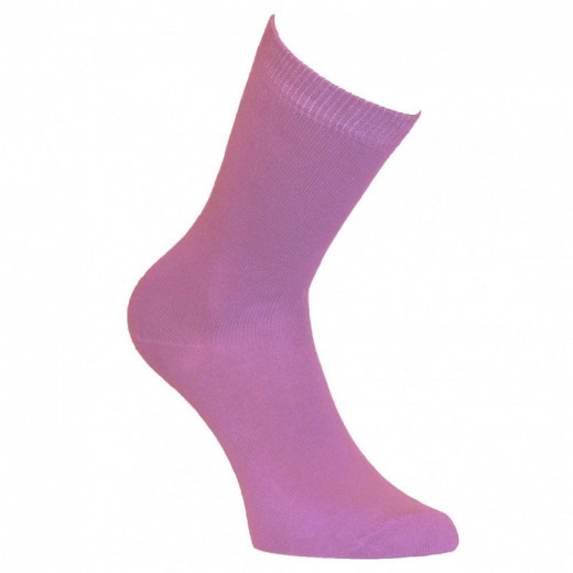 Violetinės vienspalvės kojinės Orchidėja 34901