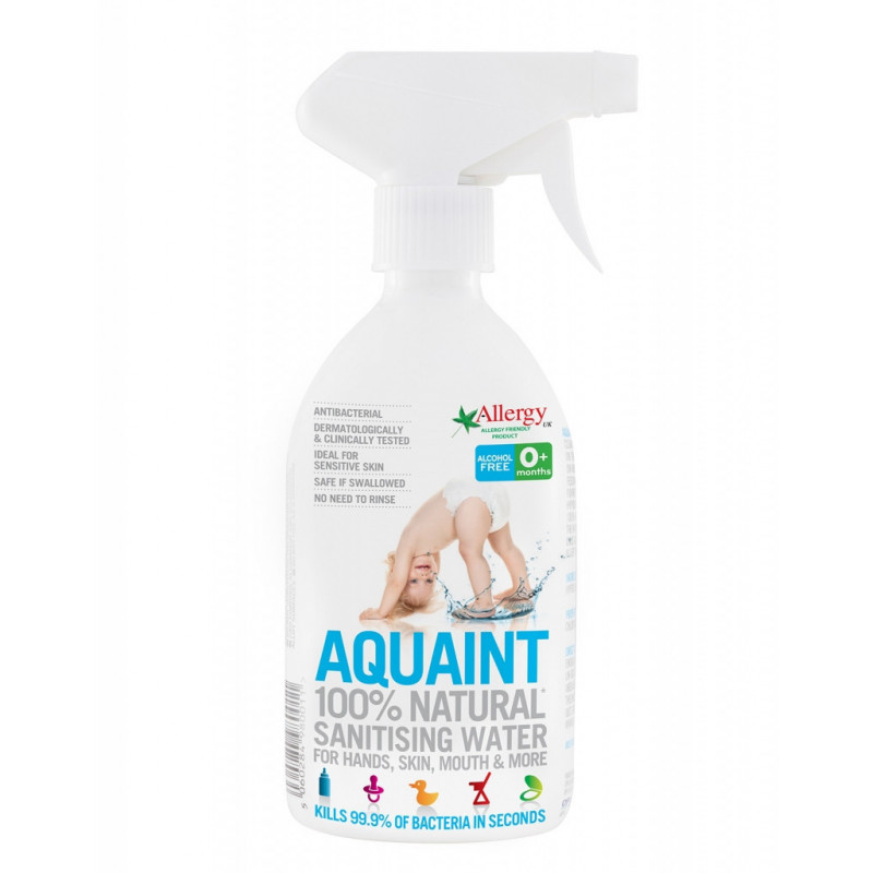 Natūralus dezinfekcinis vanduo kūdikiams AQUAINT 500ml