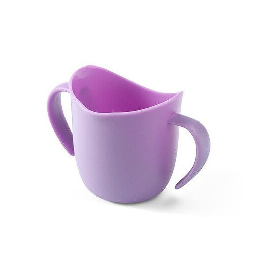 Babyono ergonomiškas mokomasis puodelis violetinis 1463/05