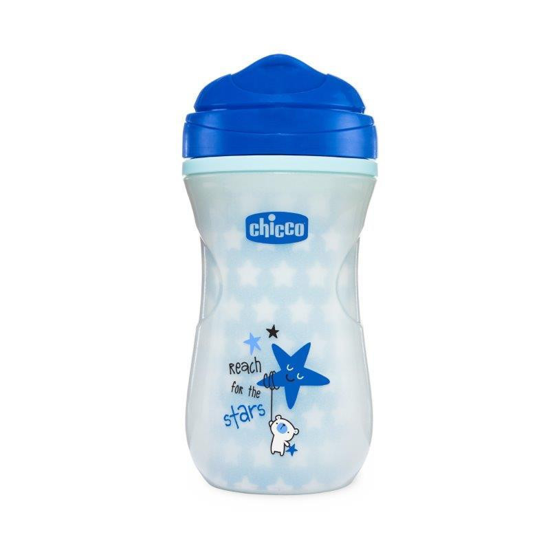 CHICCO 00006971200000 200ml termo puodelis 14m+ berniukas