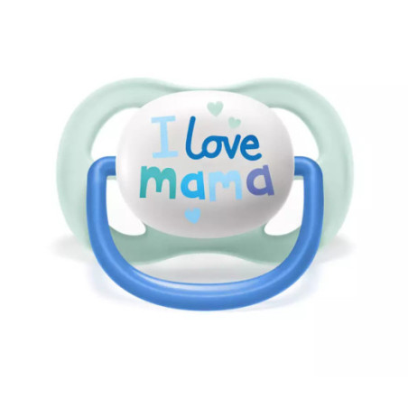 AVENT SCF080/01 Ultra Air Happy manekenas 0-6M berniukas I love mama/laivas