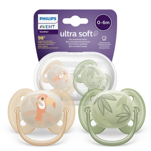 AVENT SCF091/07 Ultra Soft 0-6 m papūgos/lapių manekenas