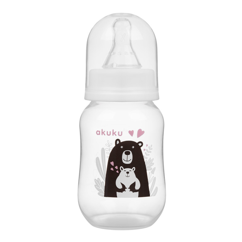 AKUKU A0004 125 ml buteliukas baltas Black Bear