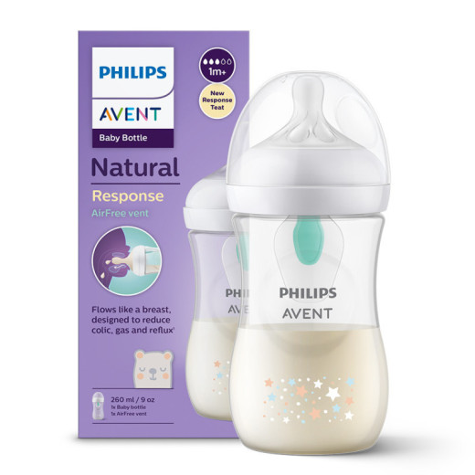 AVENT SCY673/82 Natural Responsive buteliuko dekoras 260 ml