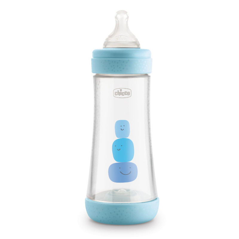 CHICCO 00020235200040 PERFECT5 buteliukas 300 ml 4m+ berniukas*