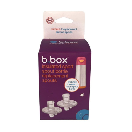 B.BOX BB501000 Atsarginiai kandikliai 500 ml terminiam sportiniam bidonui 2 vnt