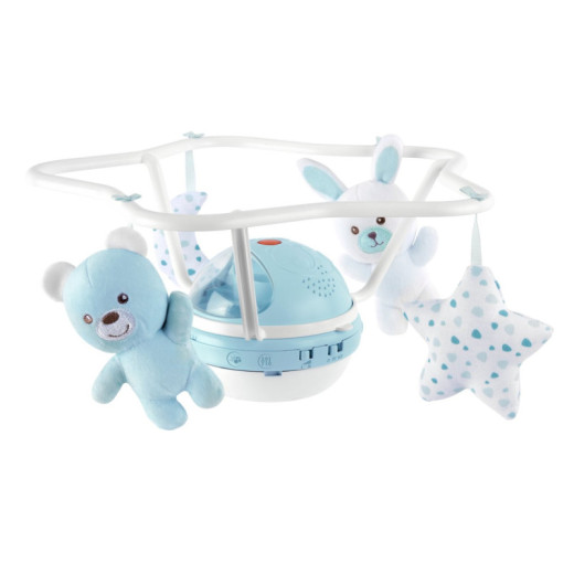 CHICCO 00011041200000 Karuselė TOY FD RAINBOW COT MOBILE BLUE