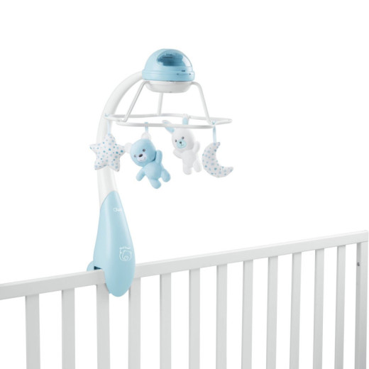 CHICCO 00011041200000 Karuselė TOY FD RAINBOW COT MOBILE BLUE