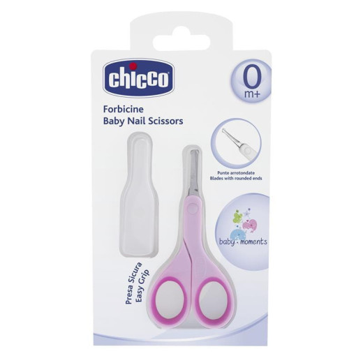 CHICCO 00005912100000 Rožinės spalvos žirklės