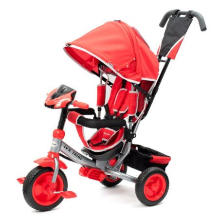 BABY MIX 45765 Triratukas su LED žibintais Lux Trike raudonas