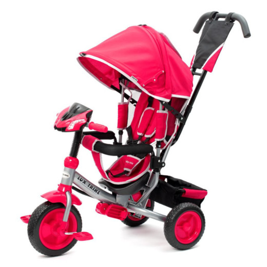 BABY MIX 45766 Triratukas su LED žibintais Lux Trike rožinis