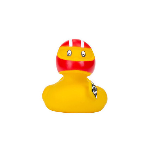 CANPOL 2/992 Žaislai Squeaky duckling - Ledo ritulininkas raudonas