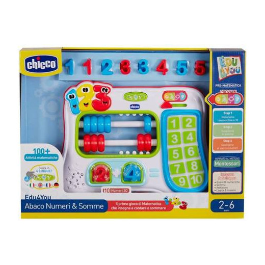 CHICCO 00010521000130 EDU Skaičiavimas LT/EN/DE/ES