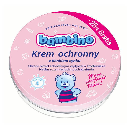 BAMBINO 83600 Apsauginio kremo skardinė 75ml