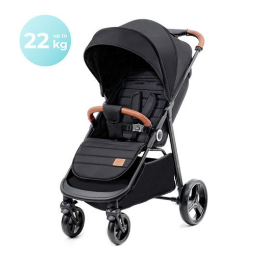 Kinderkraft vežimėlis Grande Plus Black