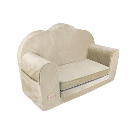 ALBERO MIO Cloud Sofa Velvet Beige V110