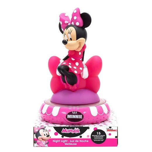 MARKO KE-WD21657 3D Minnie figūrėlė naktinis šviestuvas