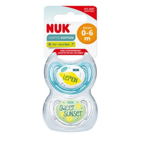 NUK 175274 0-6m-cy FREESTYLE FRUITS manekenas 2 vnt