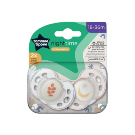 TOMMEE TIPPEE TTP43340094 NIGHT TIME manekenai 18-36m mix 2pak