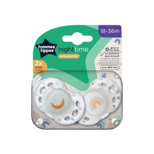 TOMMEE TIPPEE TTP43340094 NIGHT TIME manekenai 18-36m mix 2pak