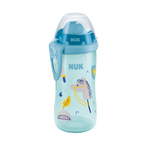 NUK 255410 300 ml FLEXI CUP su šiaudeliu