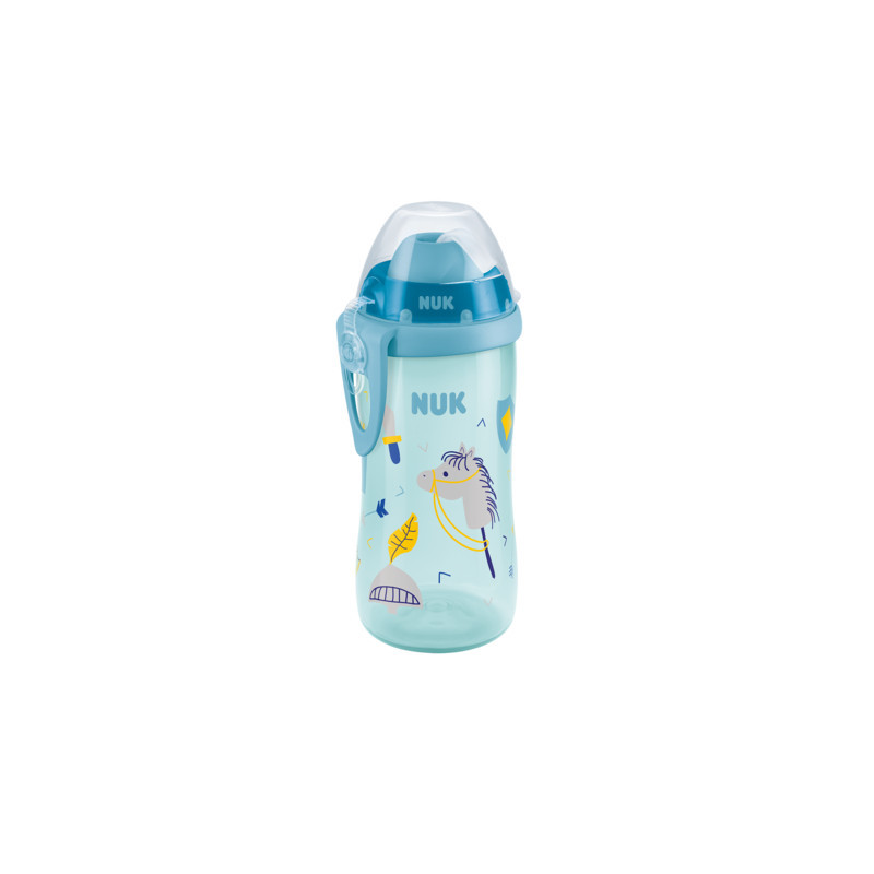 NUK 255410 300 ml FLEXI CUP su šiaudeliu