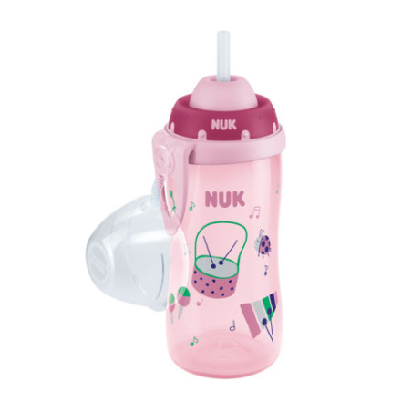 NUK 255410 300 ml FLEXI CUP su šiaudeliu