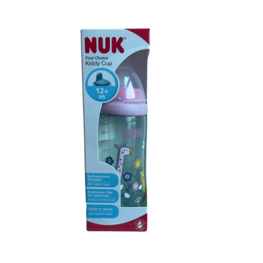 NUK 255410 300 ml FLEXI CUP su šiaudeliu