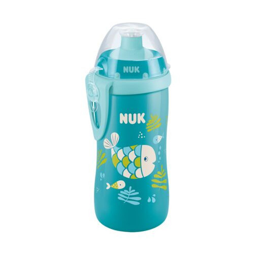 NUK 255576 JUNIOR CUP 300ml 18+ CAMELEON puodelis