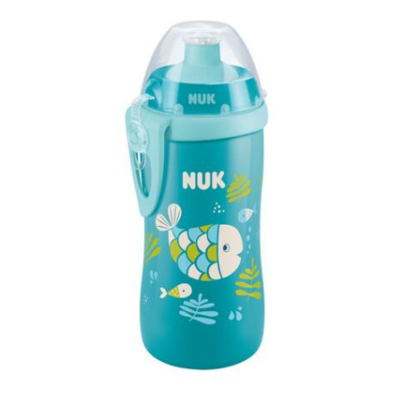 NUK 255576 JUNIOR CUP 300ml 18+ CAMELEON puodelis