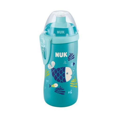 NUK 255576 JUNIOR CUP 300ml 18+ CAMELEON puodelis