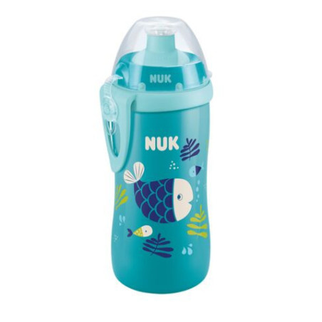 NUK 255576 JUNIOR CUP 300ml 18+ CAMELEON puodelis