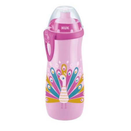 NUK 255577 SPORTINIS KUBAS 450ml.24+ KAMELIONO puodelis