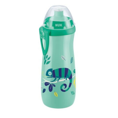 NUK 255577 SPORTINIS KUBAS 450ml.24+ KAMELIONO puodelis