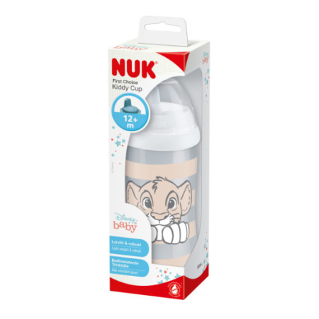 NUK 255643 KIDDY CUP 300ml 12+ DISNEY KING THE LION