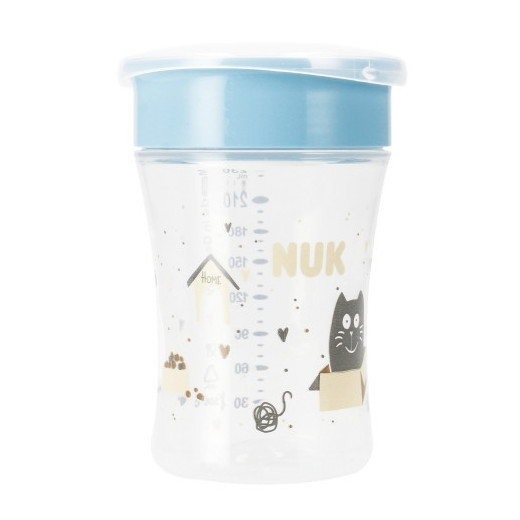 NUK 255684 MAGIC 230 ml puodelis 8m+