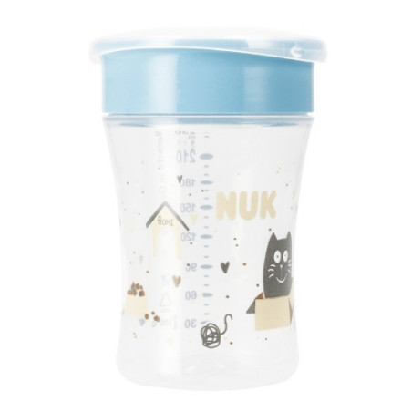 NUK 255684 MAGIC 230 ml puodelis 8m+