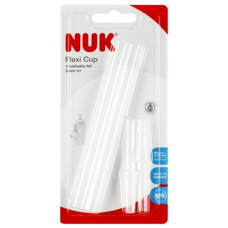 NUK 255562 FLEXI CUP šiaudelis