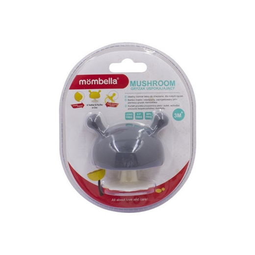 Mombella 8130 Kramtukas Mushroom grybukas Mushroom Grey