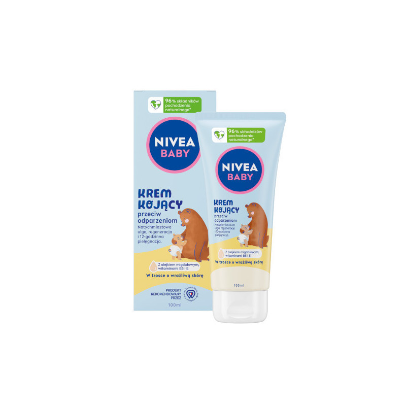 NIVEA BABY 80521 Raminamasis kremas nuo nudegimų 100 ml