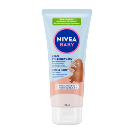 NIVEA BABY 80533 Veido ir kūno priežiūros kremas 100 ml