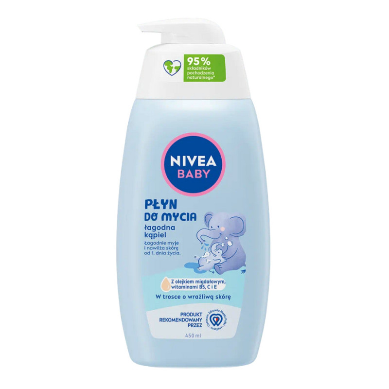 NIVEA BABY 80545 Skalbimo skystis su dozatoriumi 450 ml