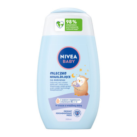 NIVEA BABY 80547 Drėkinamasis pienelis 200 ml