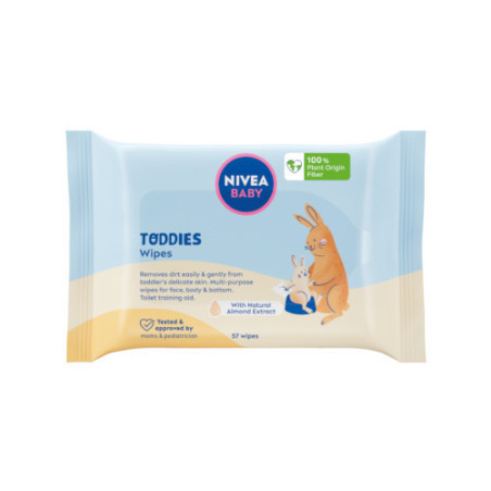 NIVEA BABY 80571 Toddies servetėlės A57