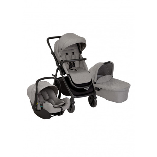 GRACO Vaikiškas vežimėlis NEAR2ME DLX TRIO ASH 3-in-1 rinkinys